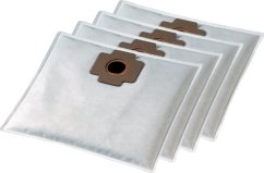 KOMA ZE02S - Staubsaugerbeutel für Zelmer Meteor Staubsauger, Textil, 4 Stück