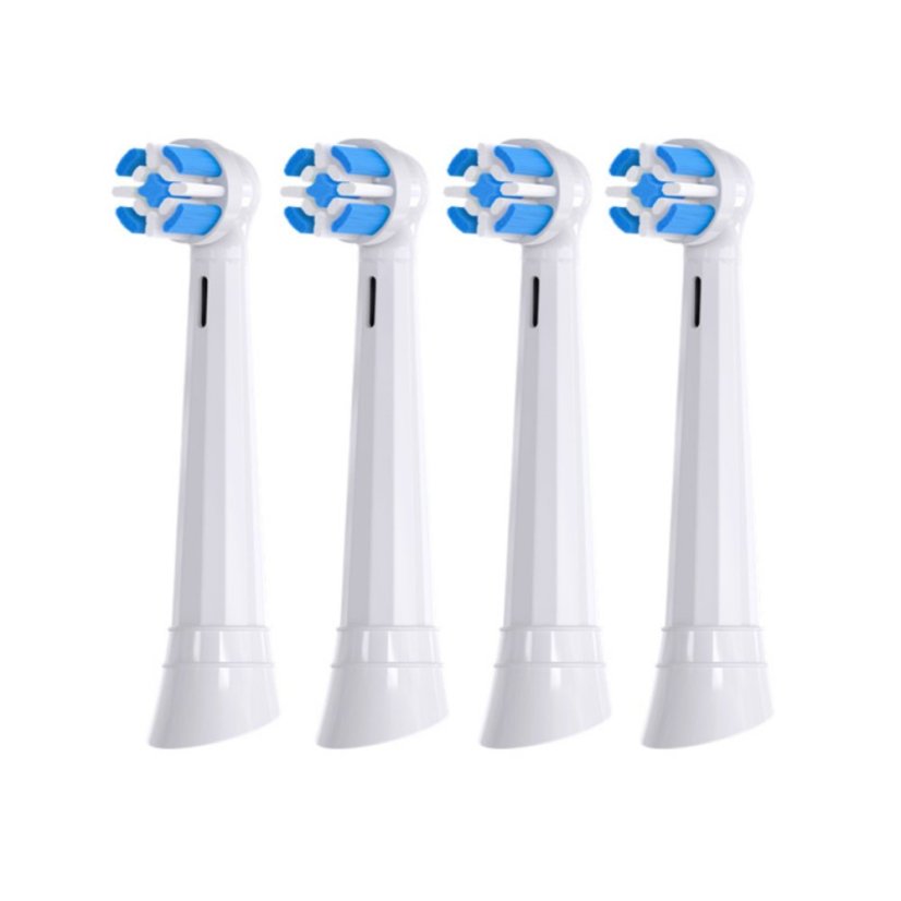 KOMA NK21 - Náhradné hlavice kompatibilné s Braun Oral-B iO Gentle Care, biele, 4ks