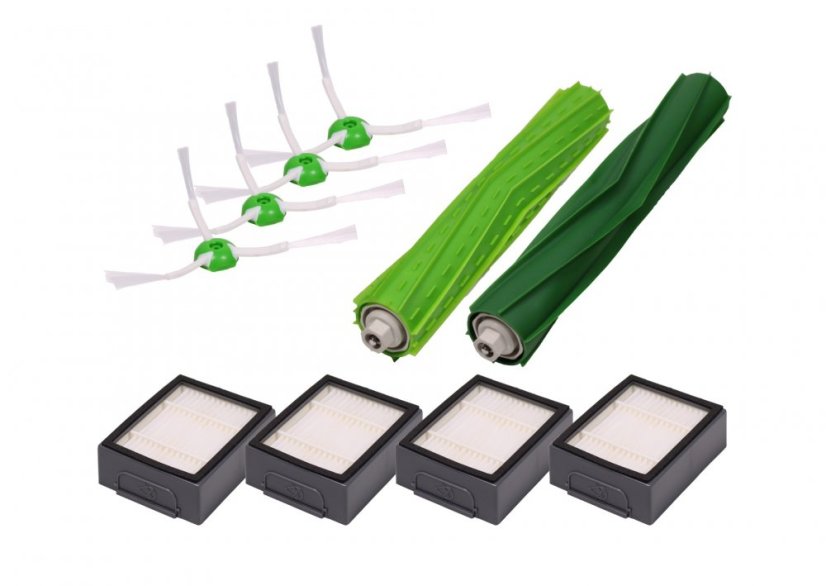 KOMA IRI7 - Ersatzzubehör-Kit für iRobot Roomba E5, E6, E7, i7, i7 Plus