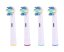 KOMA NK10 - Sada 16 náhradných hlavíc kompatibilných s Braun Oral-B Floss Action EB25A