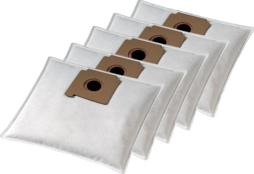 KOMA ZE03S - Staubsaugerbeutel für Zelmer Magnat 3000, Jupiter, Solaris, Textil, 5 Stk.