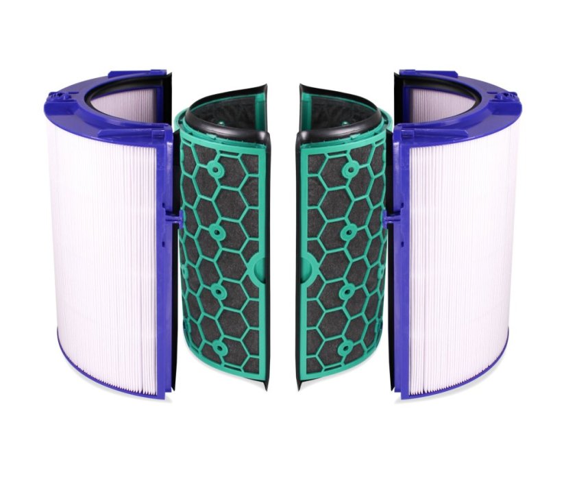 KOMA Hepa-Filter und Kohlefilter für Dyson HP04, TP04 Luftreiniger