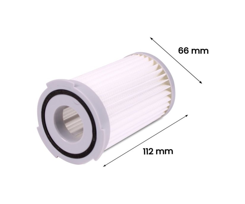 KOMA HFEX8 - HEPA-Filter für Staubsauger Electrolux Energica ZS 203 (EF75B)