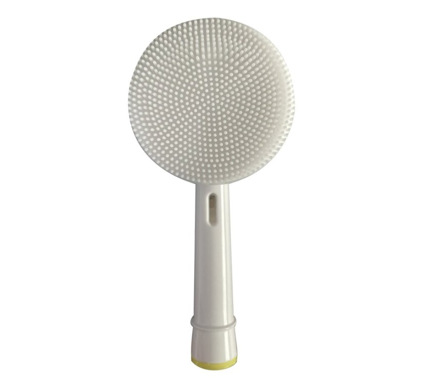 KOMA CBR01 - Čistiace pleťové kefky vhodné k elektrickým zubným kefkám Braun Oral-B, 2ks