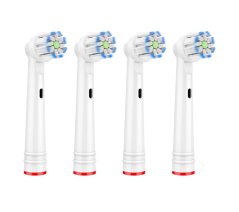KOMA NK16 - Náhradní hlavice kompatibilní s kartáčky Braun Oral-B Sensi Ultrathin, 4ks