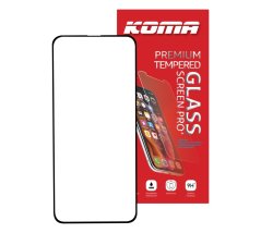 KOMA Tvrdené sklo Full Cover pre Samsung A52 4G, 3D zaoblenie, tvrdosť 9H