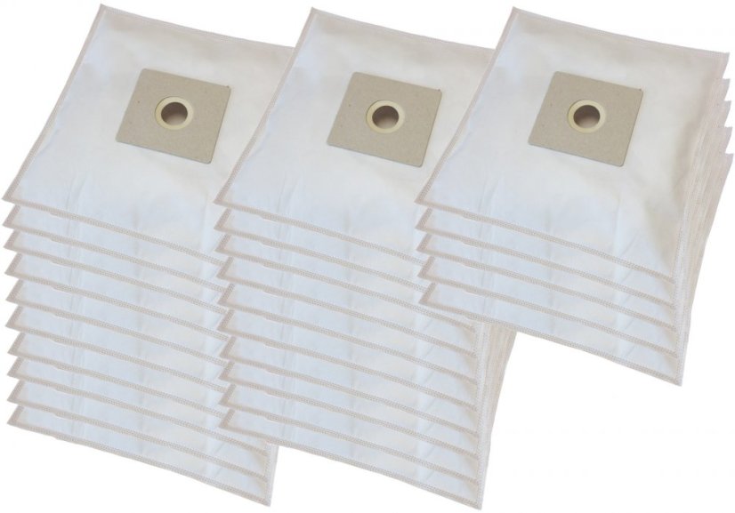 KOMA EC13S - Set mit 25 Stück Staubsaugerbeuteln für ECG VP 3182S Staubsauger