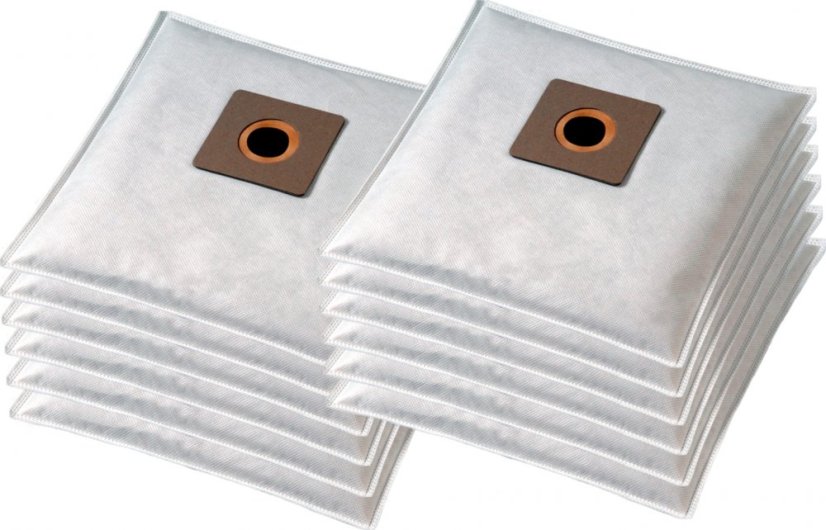 KOMA RW02S - Set mit 12 Stück Staubsaugerbeuteln für Rowenta Compacteo ZR 003901 Staubsauger