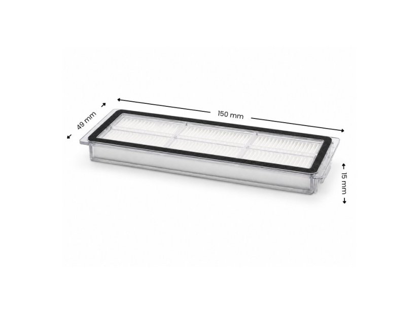 KOMA HFIR4 – Filter für Roboterstaubsauger, kompatibel mit XIAOMI Mi Robot Vacuum Mop 1C, Dreame L10/S10, 2 Stück
