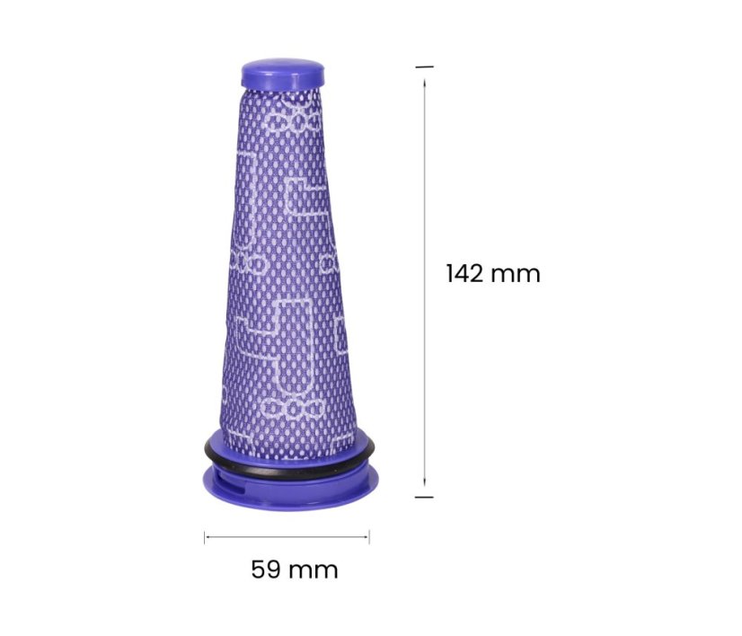 KOMA DYS50 - Sada filtrů pro vysavače Dyson DC 50
