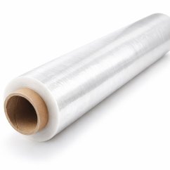 KOMA Strečová fólia, priehľadná 0,5 m × 300 m, 23 µm, hmotnosť 3,5 kg, 1 rolka