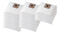 KOMA ZE04S - Set mit 25 Stück Staubsaugerbeuteln für Zelmer Twist, Twister Staubsauger