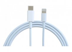 KOMA USB-C/Lightning-Anschluss Synchronisations- und Ladekabel für Apple - 2m, weiß