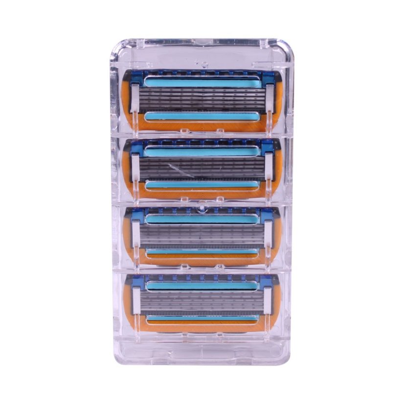KOMA F5 - Náhradné čepele kompatibilné s holiacimi strojčekmi Gillette Fusion 5, 4ks v balenie