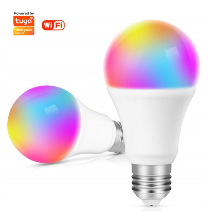 KOMA Chytrá LED žárovka 9W, patice E27, RGB, Wifi