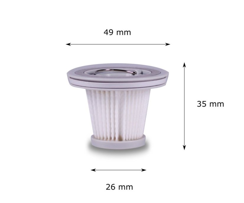 KOMA HFIR1 - HEPA filtr pro ruční vysavače Xiaomi Mi Vacuum Cleaner Mini, 2ks
