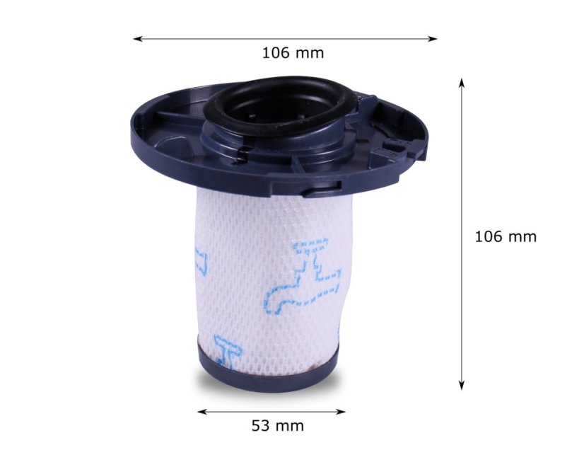 KOMA HFRW7 - Hepa filtr pro tyčové vysavače Rowenta X-Force ZR009007