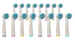 KOMA NK01 - Súprava 16 ks náhradných certifikovaných hlavíc ku kefkám Braun Oral B Cross Action