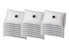 KOMA WB02PL - Set mit 20 Stück Staubsaugerbeuteln mit Kunststoffstaubsperre für Rowenta Wonderbag Silence Staubsauger
