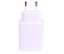 KOMA Napájecí adaptér 20W, USB-A / USB-C pro Apple iPhone / iPad, rychlonabíjecí, bílý