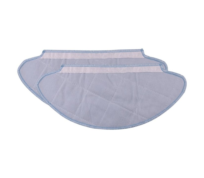 KOMA MT01 - Mop-Set kompatibel mit ETA 1512 Fido, 1226 Felix, Rowenta, Tefal, 2 Stück im Pack