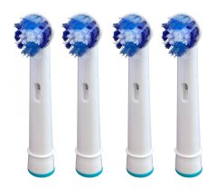 KOMA Certifikované náhradní hlavice NK08 ke kartáčkům Braun Oral-B PRECISION CLEAN, 4ks