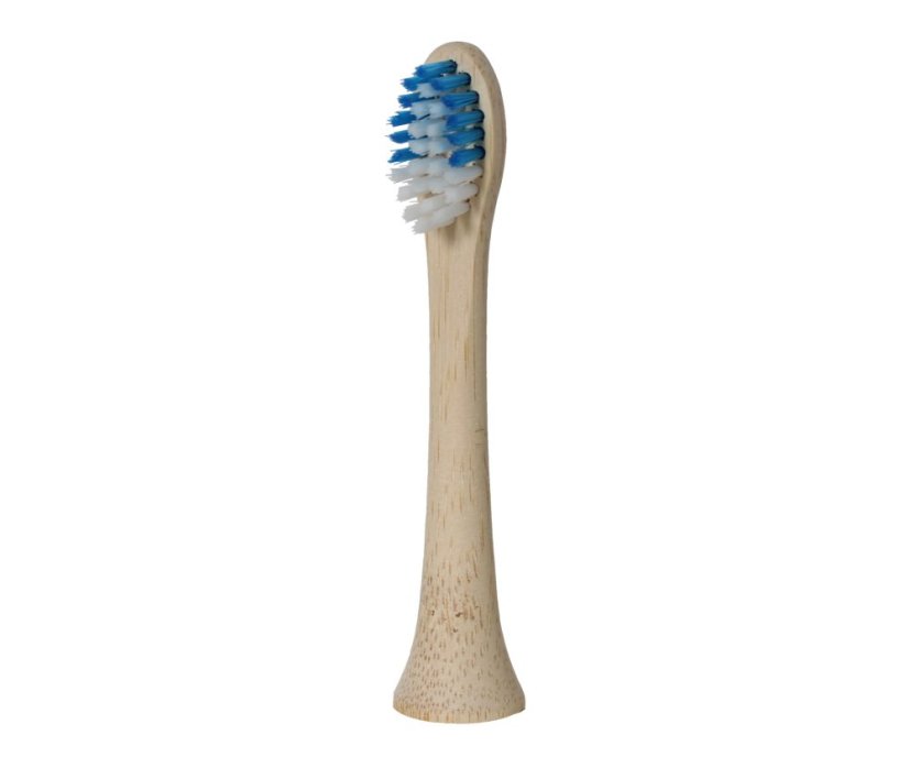 KOMA Sada 12 náhradních certifikovaných bambusových hlavic pro kartáčky Philips Sonicare HX6014 + DÁREK Čistící pleťové kartáčky