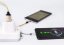 KOMA USB1 - Univerzálna sieťová nabíjačka, 2x USB, 2,1 A, 10 W, biela