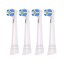 KOMA NK19 - Ersatzköpfe kompatibel mit Braun Oral-B iO Ultimate Clean, weiß, 4 St.