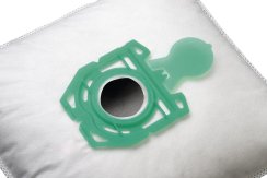 KOMA ZE04PL - Staubsaugerbeutel mit Kunststoffoberfläche für Zelmer Twist, Twister, Textil, 5 Stück