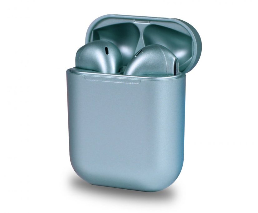 KOMA Kabellose Kopfhörer inPods 12, BT 5.0, grün