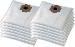 KOMA ZE02S - Set mit 12 Stück Staubsaugerbeuteln für Zelmer Meteor Staubsauger