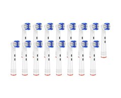 KOMA NK15 - Sada 16ks náhradních hlavic kompatibilních s kartáčky Braun Oral-B Precision Clean