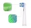 KOMA NK19 - Ersatzköpfe kompatibel mit Braun Oral-B iO Ultimate Clean, weiß, 4 St.