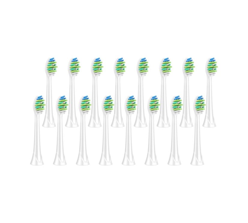 KOMA NK18 - Sada 16 náhradných hlavíc kompatibilných s kefkami Philips Sonicare InterCare HX9004