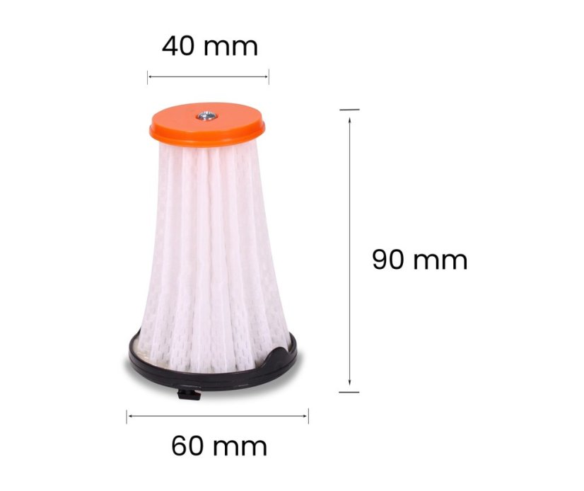 KOMA HFEX5 - HEPA-Filter für Staubsauger Electrolux ErgoRapido EF144