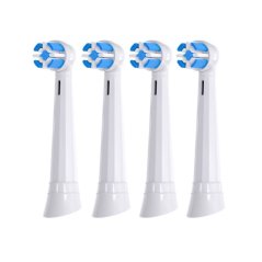 KOMA NK21 - Náhradní hlavice kompatibilní s Braun Oral-B iO Gentle Care, bílé, 4ks