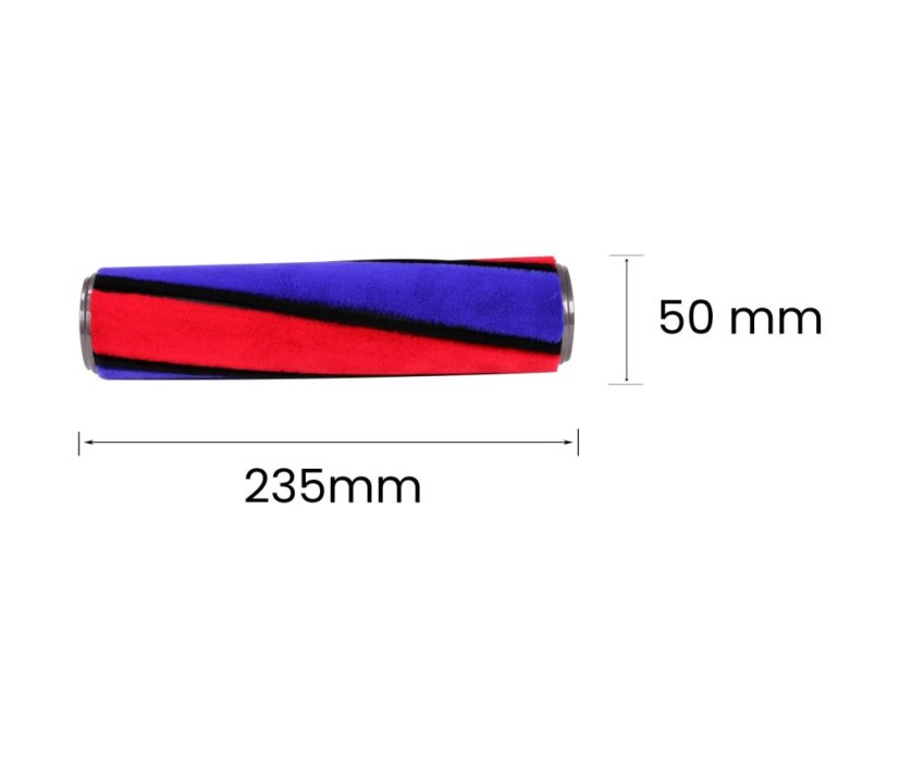 KOMA Rotačná kefa pre vysávače Dyson V6, V7, V8, V10, V11 s hubicou Fluffy