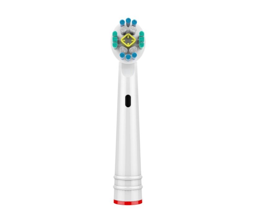 KOMA NK14 - Ersatzköpfe kompatibel mit Braun Oral-B 3D White Zahnbürsten, 4 Stück