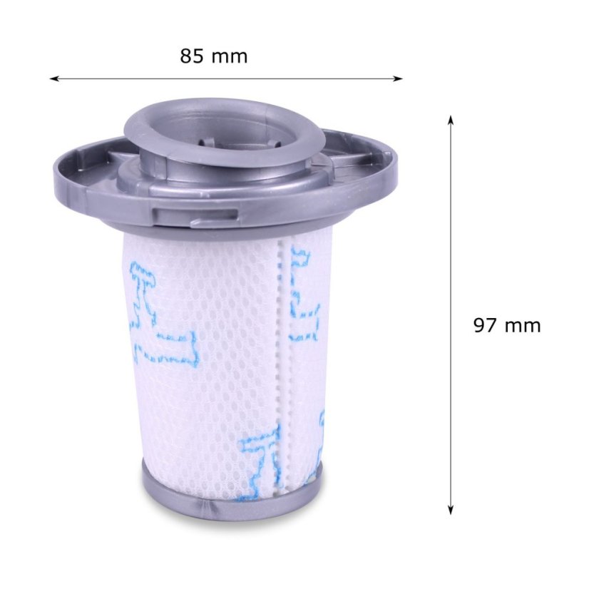 KOMA HFRW6 - Filter für Stabstaubsauger Rowenta X-Force Flex 8.60 / X-Pert 6.60 (ZR009006)