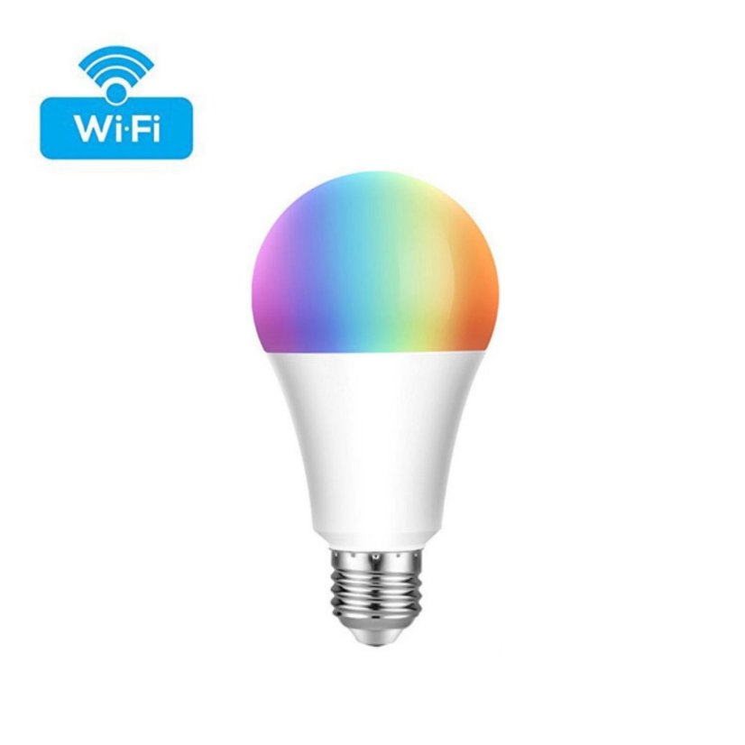KOMA Chytrá LED žárovka 9W, patice E27, RGB, Wifi