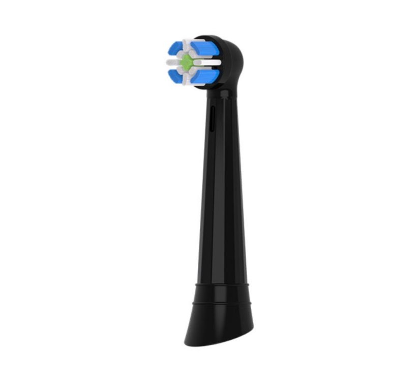 KOMA NK20 - Náhradné hlavice kompatibilné s Braun Oral-B iO Ultimate Clean, čierne, 4ks