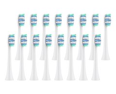 KOMA NK12 - Satz mit 16 Ersatzköpfen, kompatibel mit Philips Sonicare Optimale Zahnfleischpflege HX9034