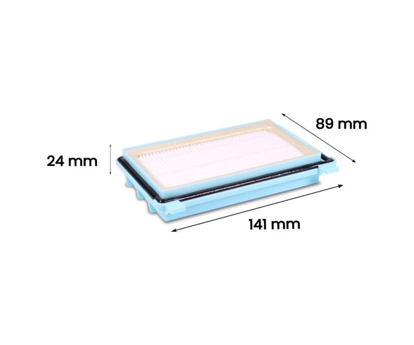 KOMA HFPH1 - Hepa-Filter für Staubsauger Philips Vision Excel HR 8999, Vitall, Impact, Expression
