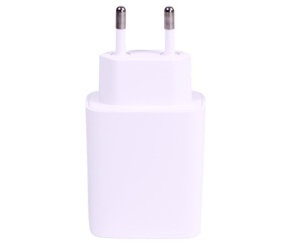 KOMA USB4 - Netzadapter 20W, USB-A / USB-C für Apple iPhone / iPad, Schnellladung, weiß