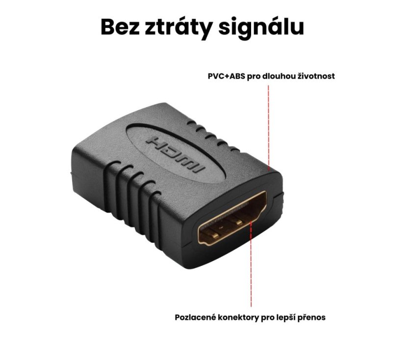 KOMA HDMI Adapter, 4K Kabelanschluss