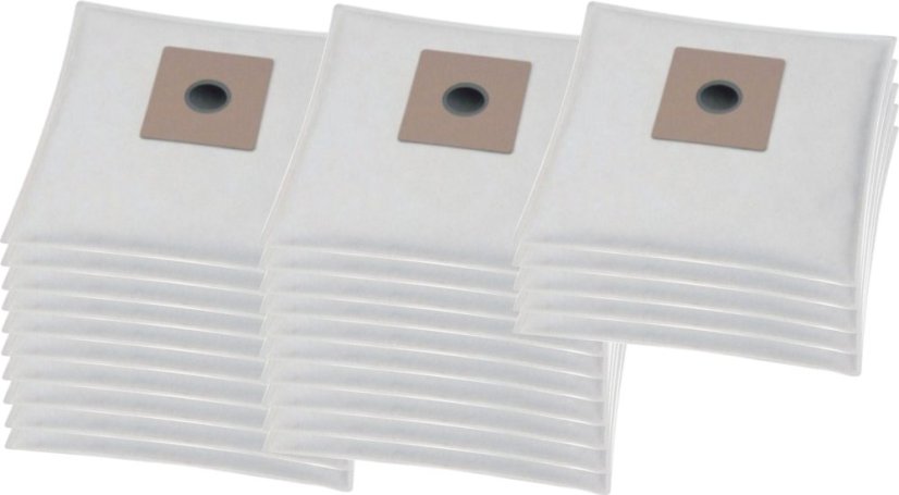 KOMA SE05S - Set mit 25 Stück Staubsaugerbeuteln für Sencor SVC 530 Staubsauger