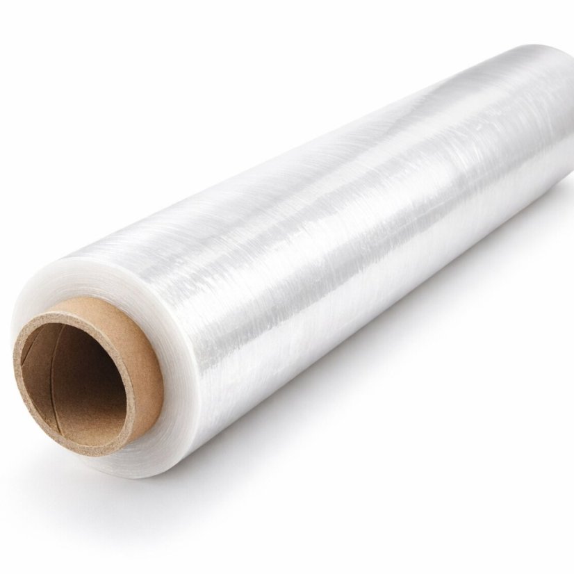 KOMA Strečová fólie, 8 rolí, průhledná 0,5m × 300m, 23 µm, váha 1 role 3,5 kg