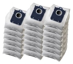 KOMA SB03PL - Set mit 20 Stück Staubsaugerbeuteln mit Kunststoffstaubsperre für AEG, Electrolux, Philips Staubsaugern baugleich mit S-BAG