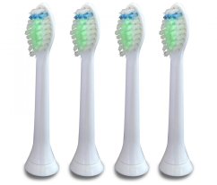 KOMA NK05 - Certifikované náhradné hlavice ku kefkám Philips Sonicare OPTIMAL WHITE HX6064, 4ks